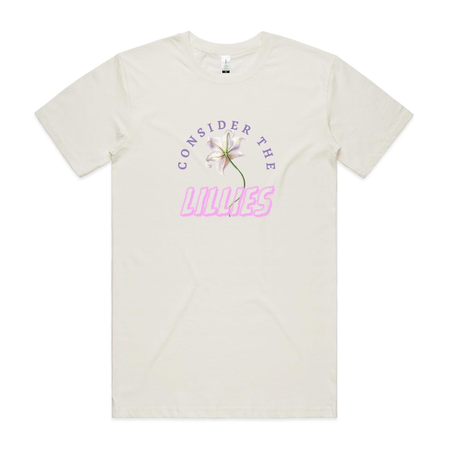 CONSIDER THE LILLIES (AS Colour Staple Organic Tee)