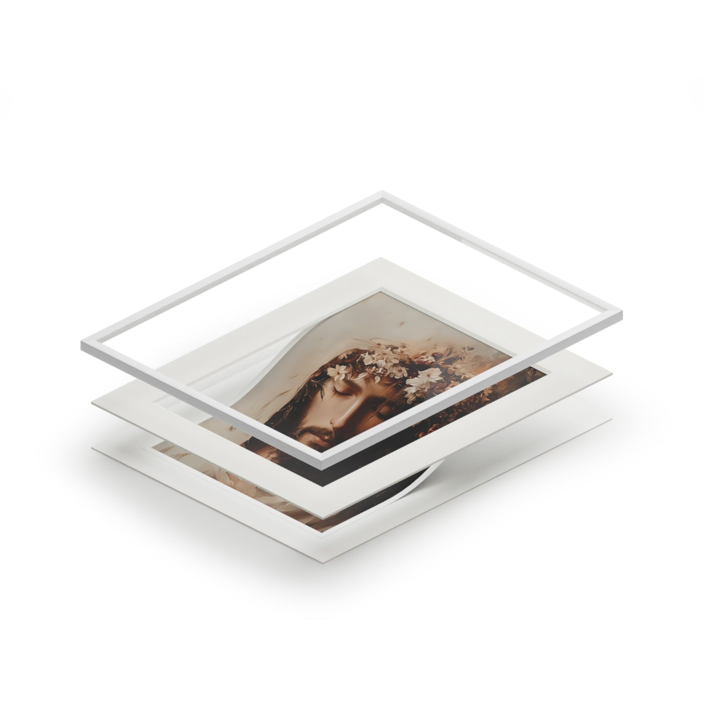 RESURRECTION Fine Art Print (Passepartout Paper Frame)