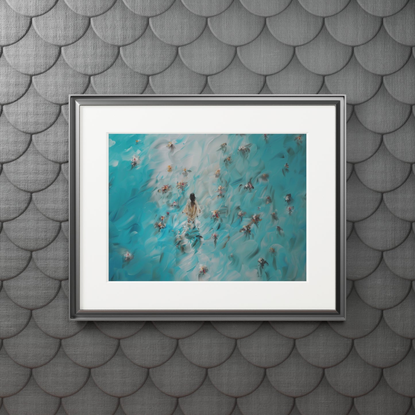 WATERY MIRACLES Fine Art Print (Passepartout Paper Frame)