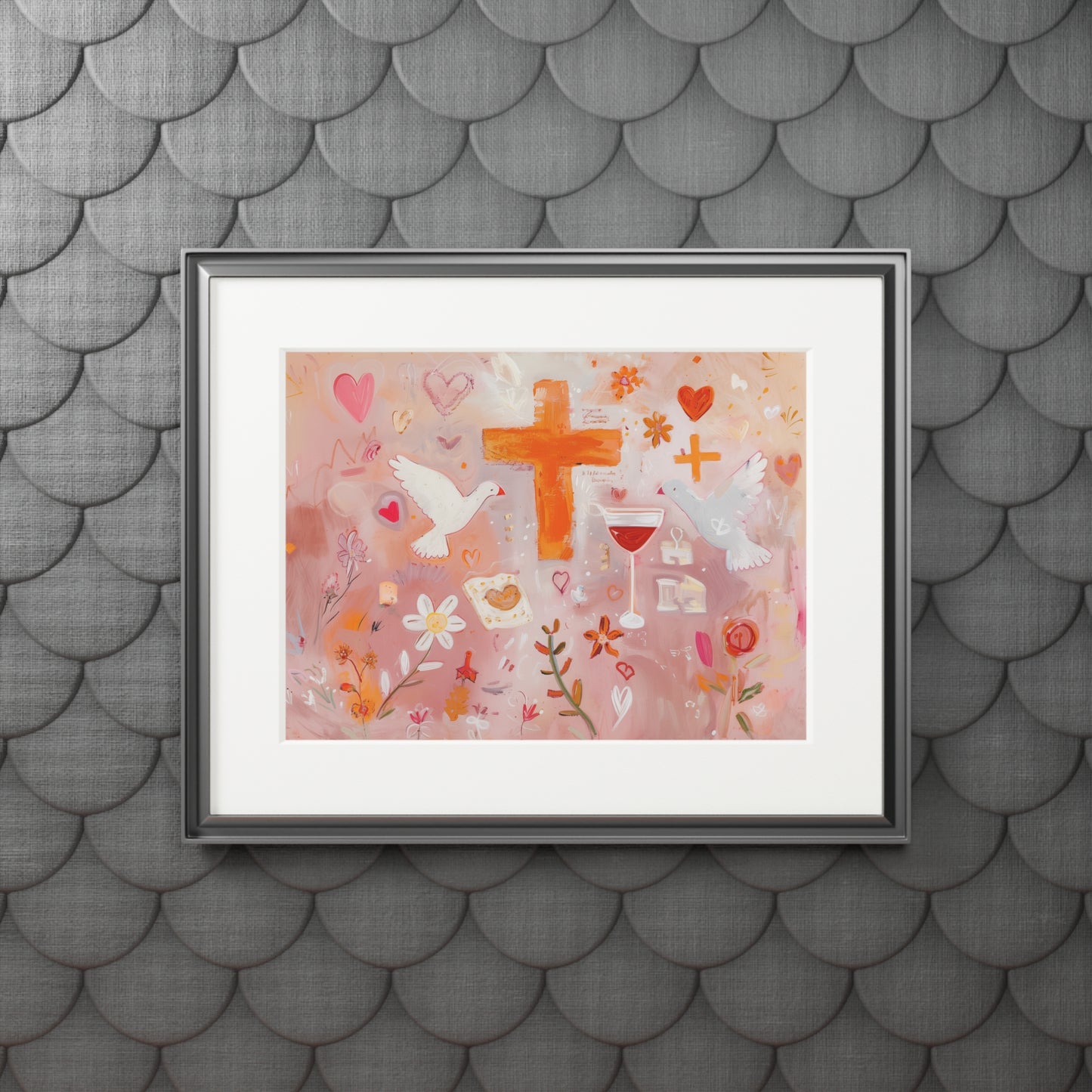 HOLY Fine Art Print (Passepartout Paper Frame)