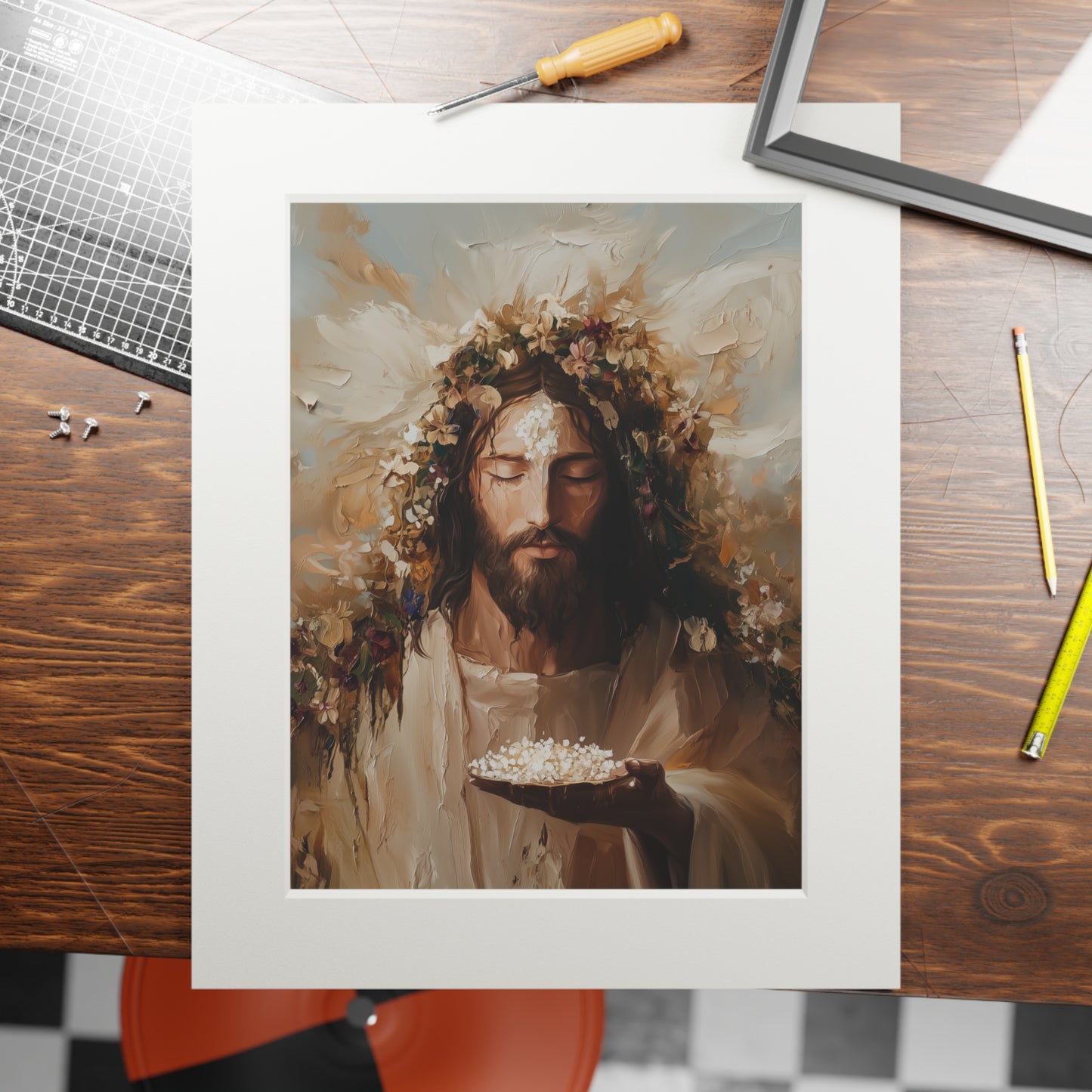 Manna (Passepartout Paper Frame)