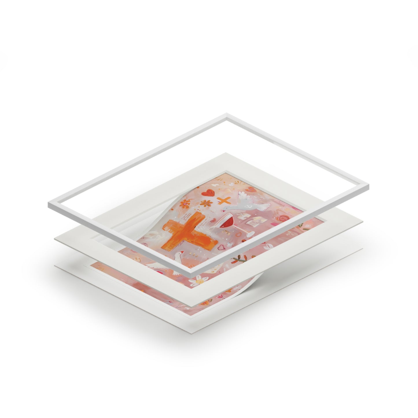 HOLY Fine Art Print (Passepartout Paper Frame)
