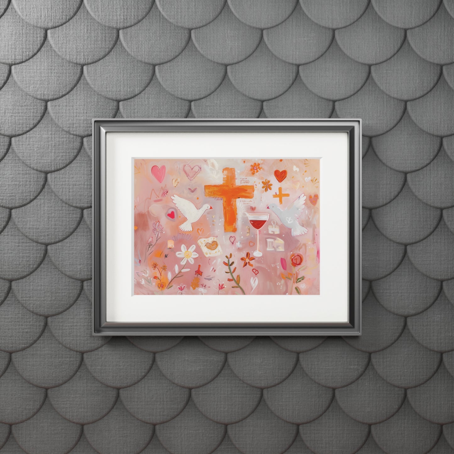 HOLY Fine Art Print (Passepartout Paper Frame)