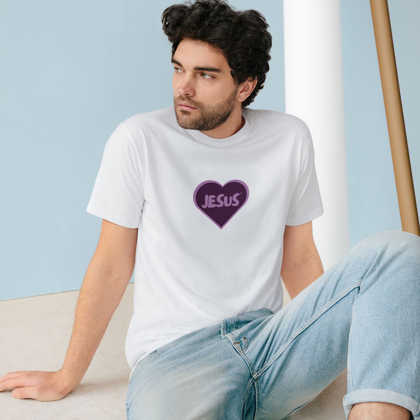 JESUS HEART Organic Tee