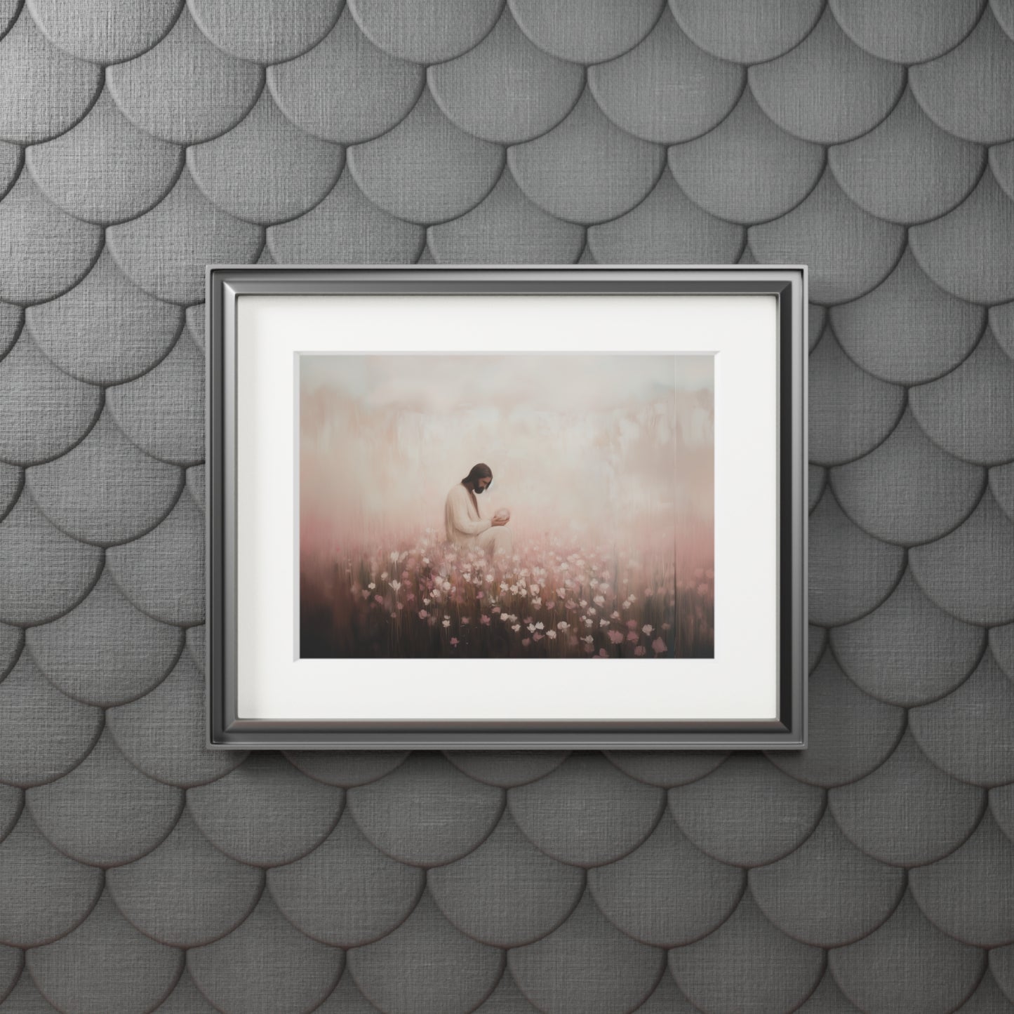 CONSIDER THE LILLIES Fine Art Print (Passepartout Paper Frame)