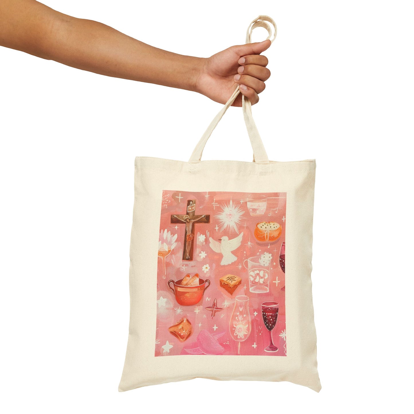 FAITH Cotton Canvas Tote Bag