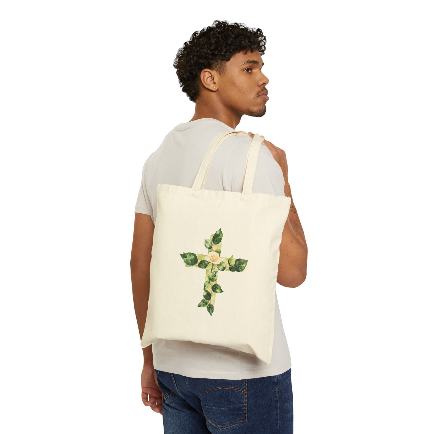 EDEN CROSS Cotton Canvas Tote Bag