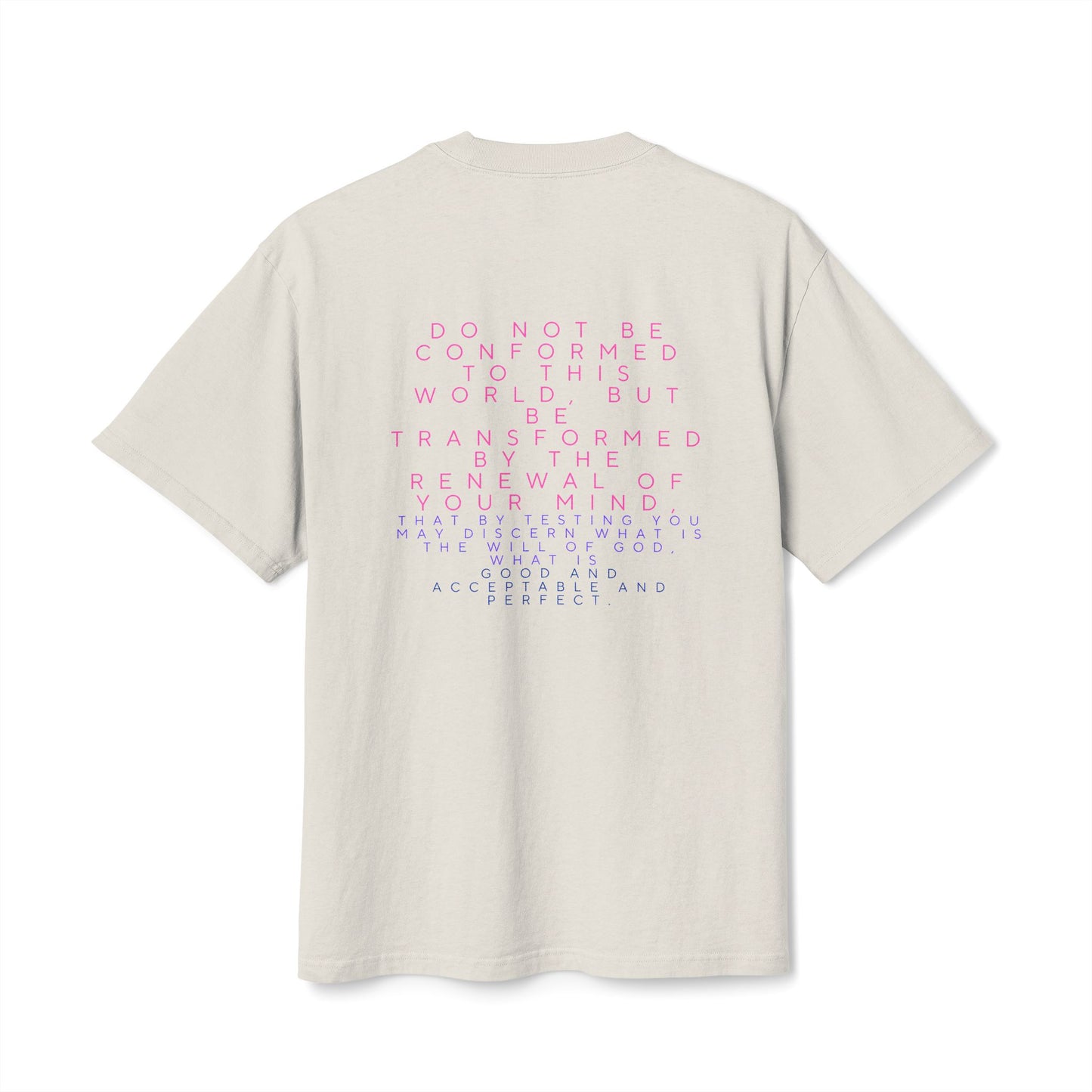 BE TRANSFORMED Faded Tee