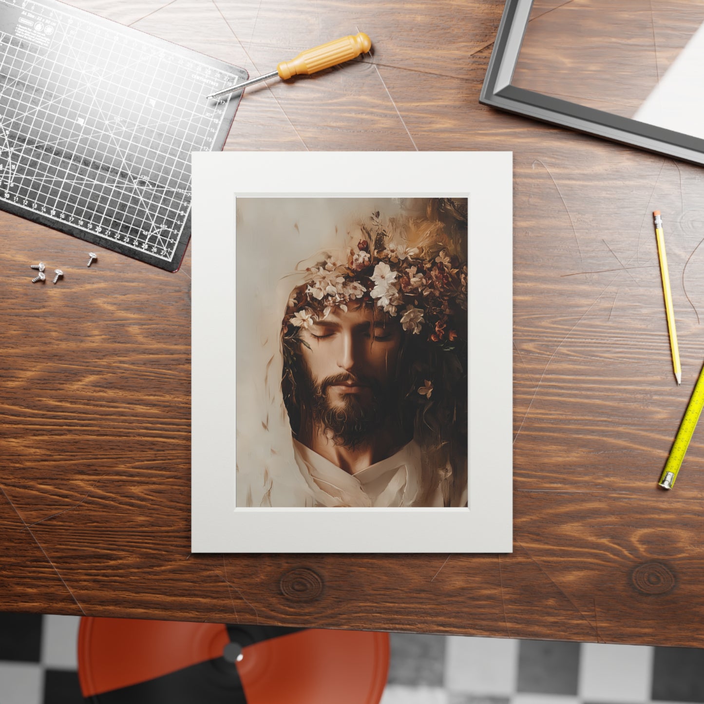 RESURRECTION Fine Art Print (Passepartout Paper Frame)
