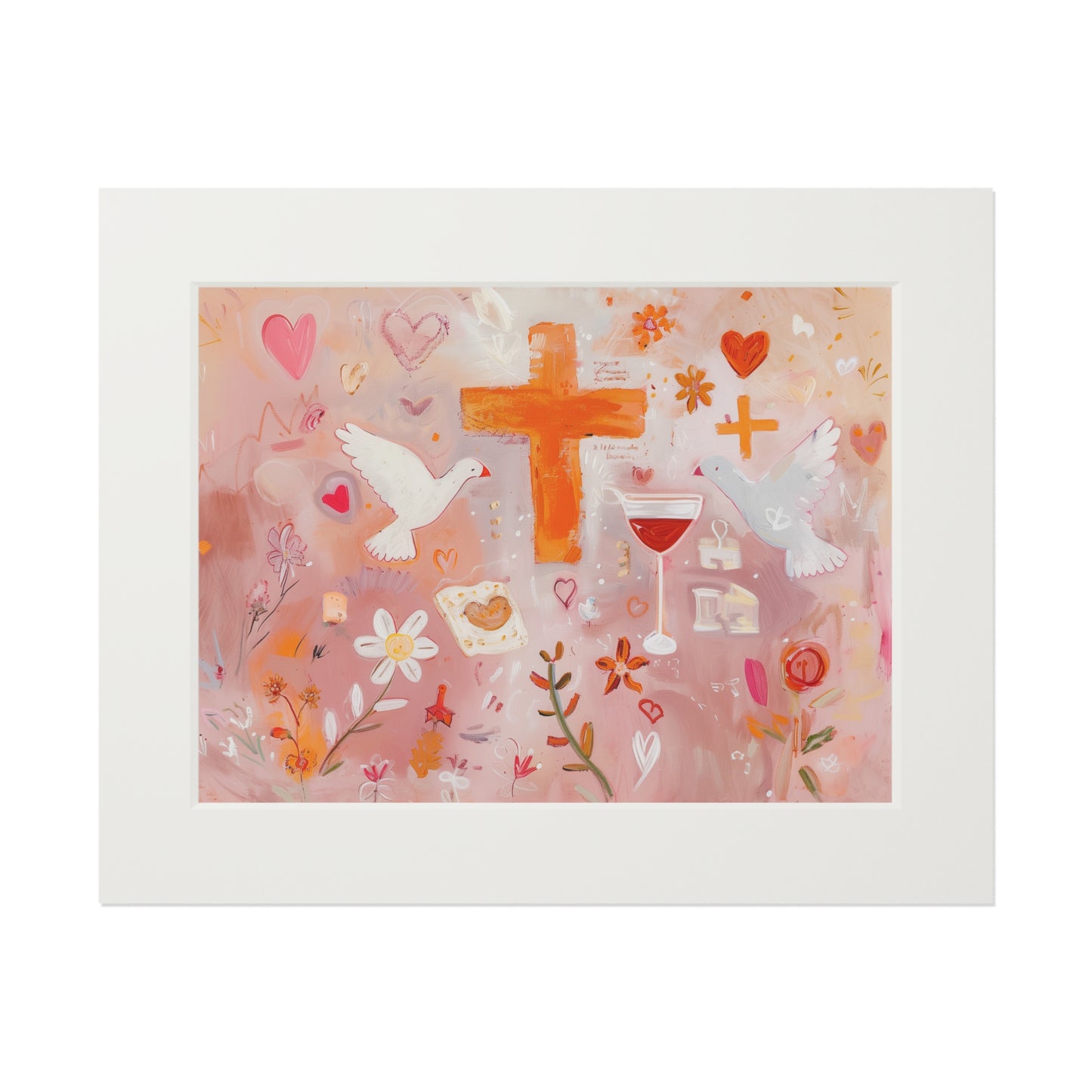 HOLY Fine Art Print (Passepartout Paper Frame)