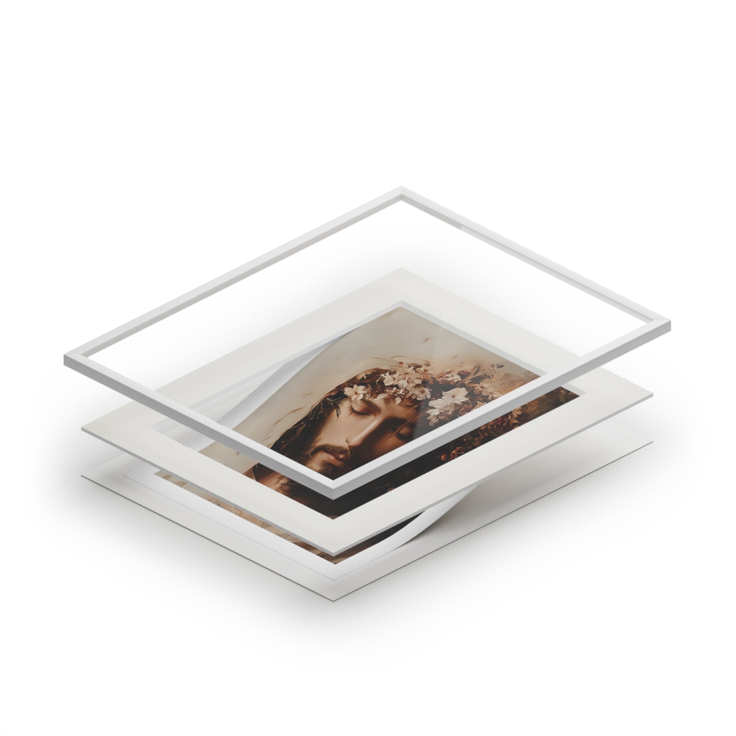 RESURRECTION Fine Art Print (Passepartout Paper Frame)