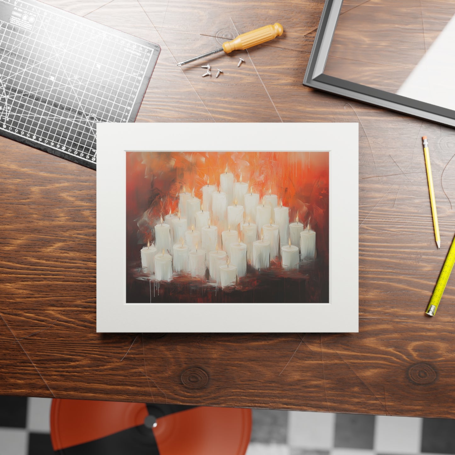 ALTAR Fine Art Print (Passepartout Paper Frame)