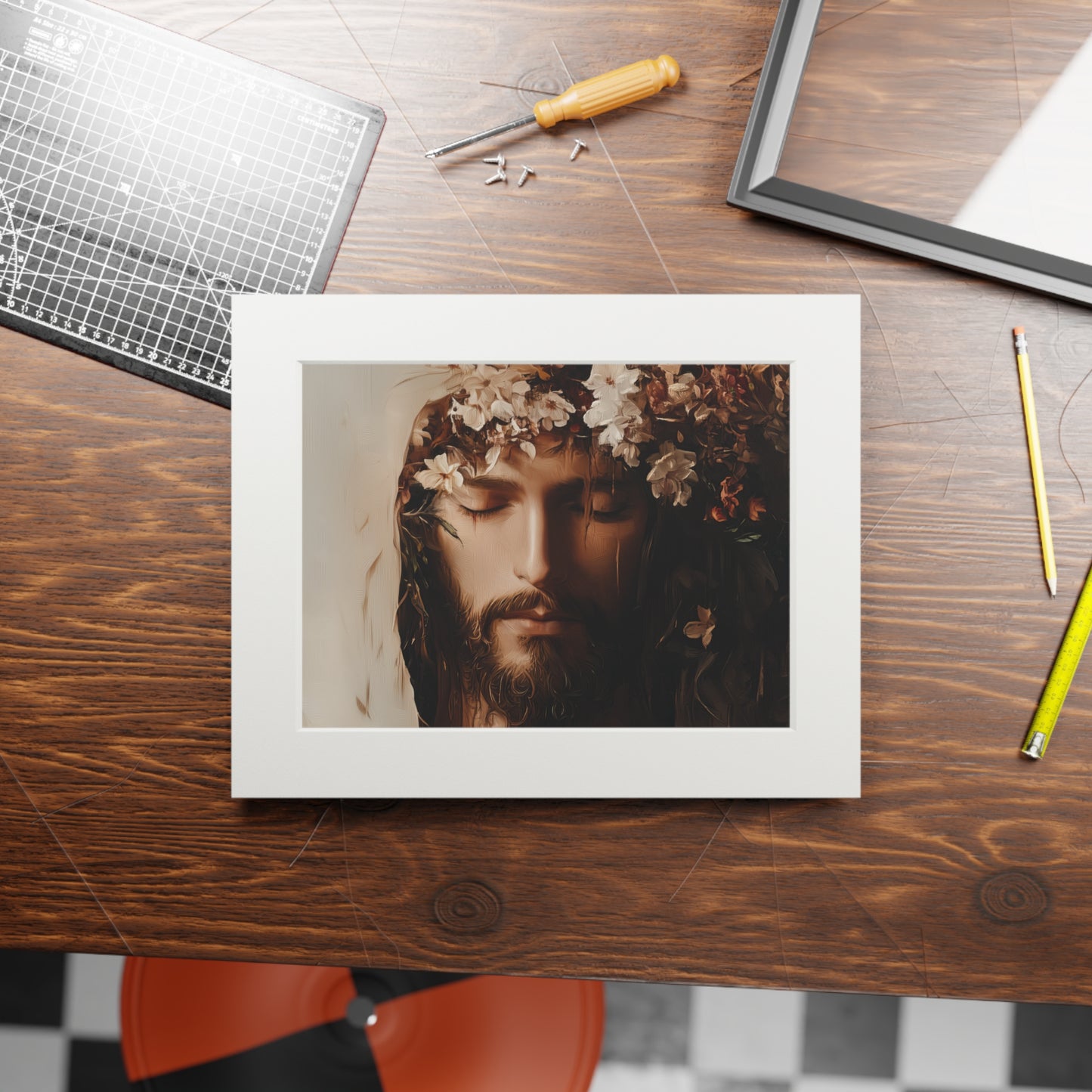 RESURRECTION Fine Art Print (Passepartout Paper Frame)