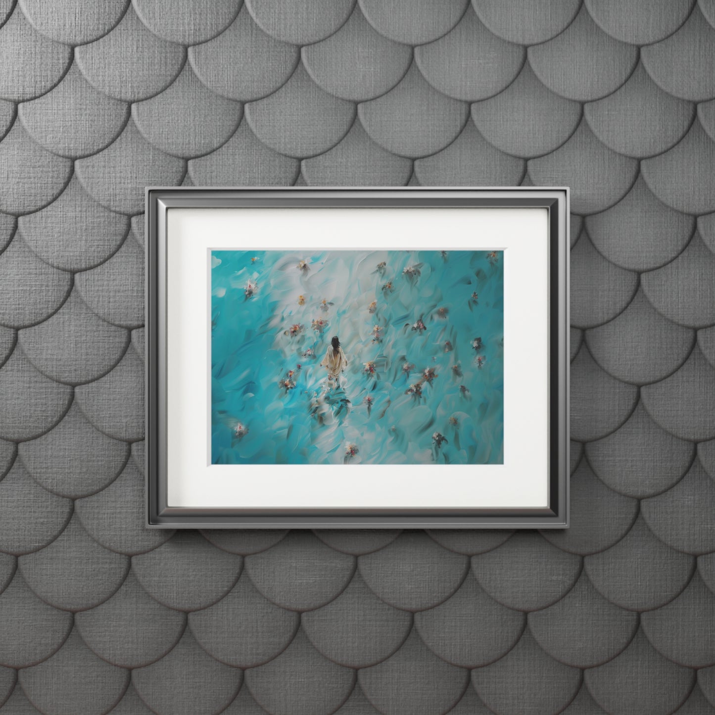 WATERY MIRACLES Fine Art Print (Passepartout Paper Frame)