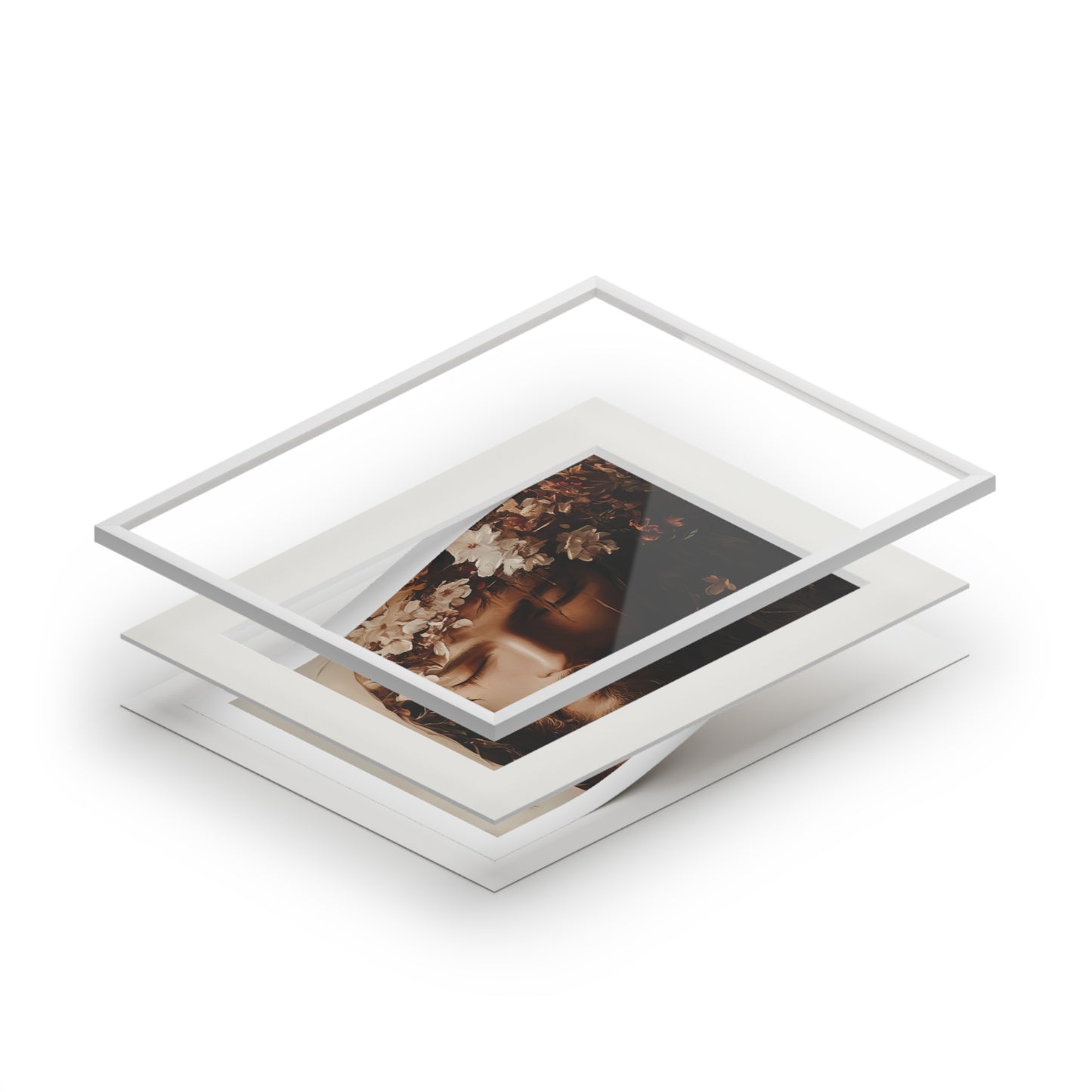 RESURRECTION Fine Art Print (Passepartout Paper Frame)
