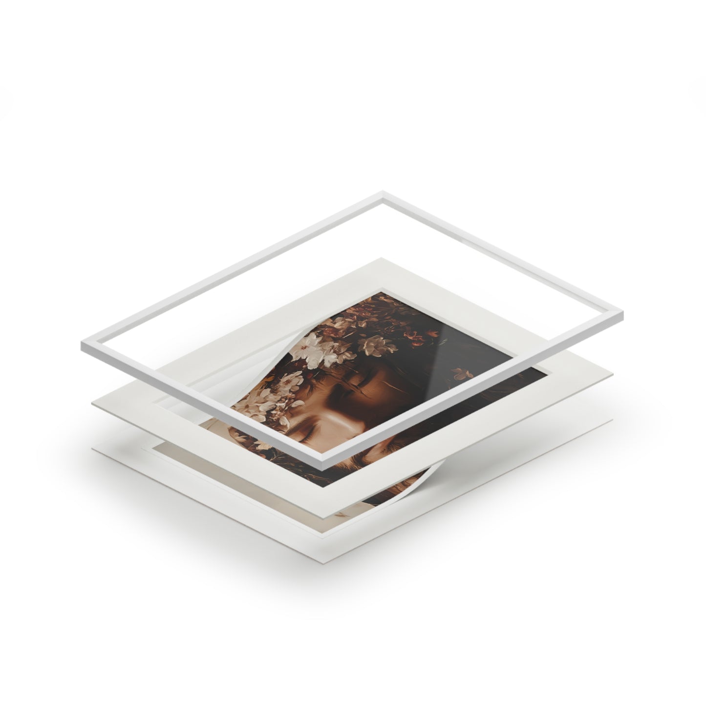RESURRECTION Fine Art Print (Passepartout Paper Frame)