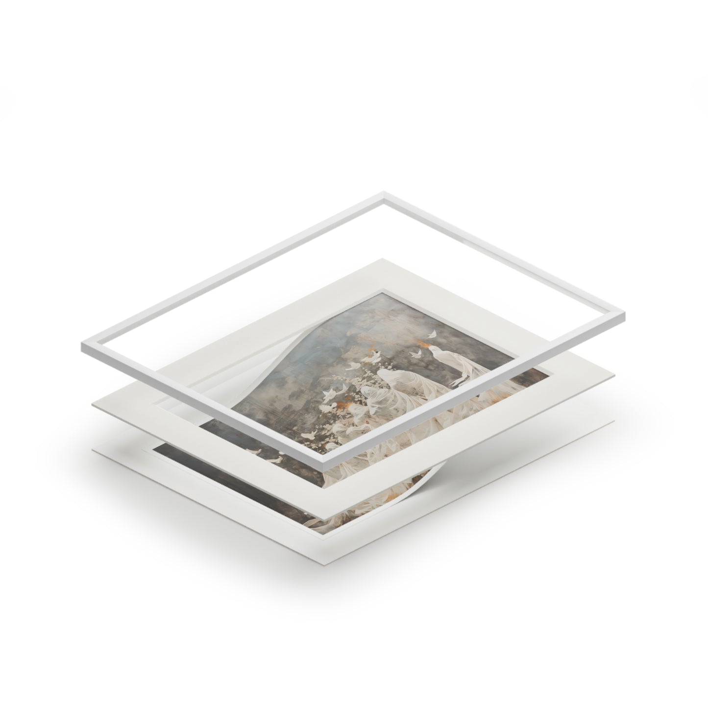 Fine Art Prints (Passepartout Paper Frame)