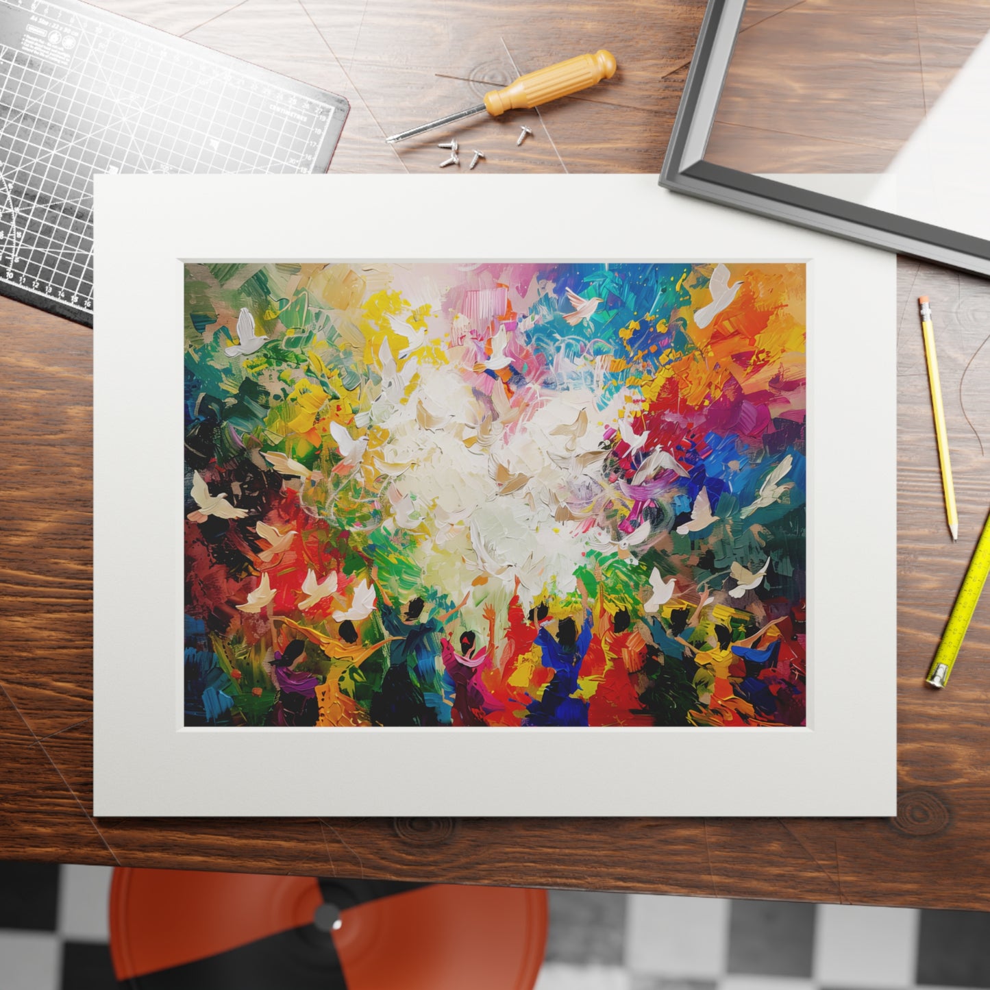 Fine Art Prints (Passepartout Paper Frame)