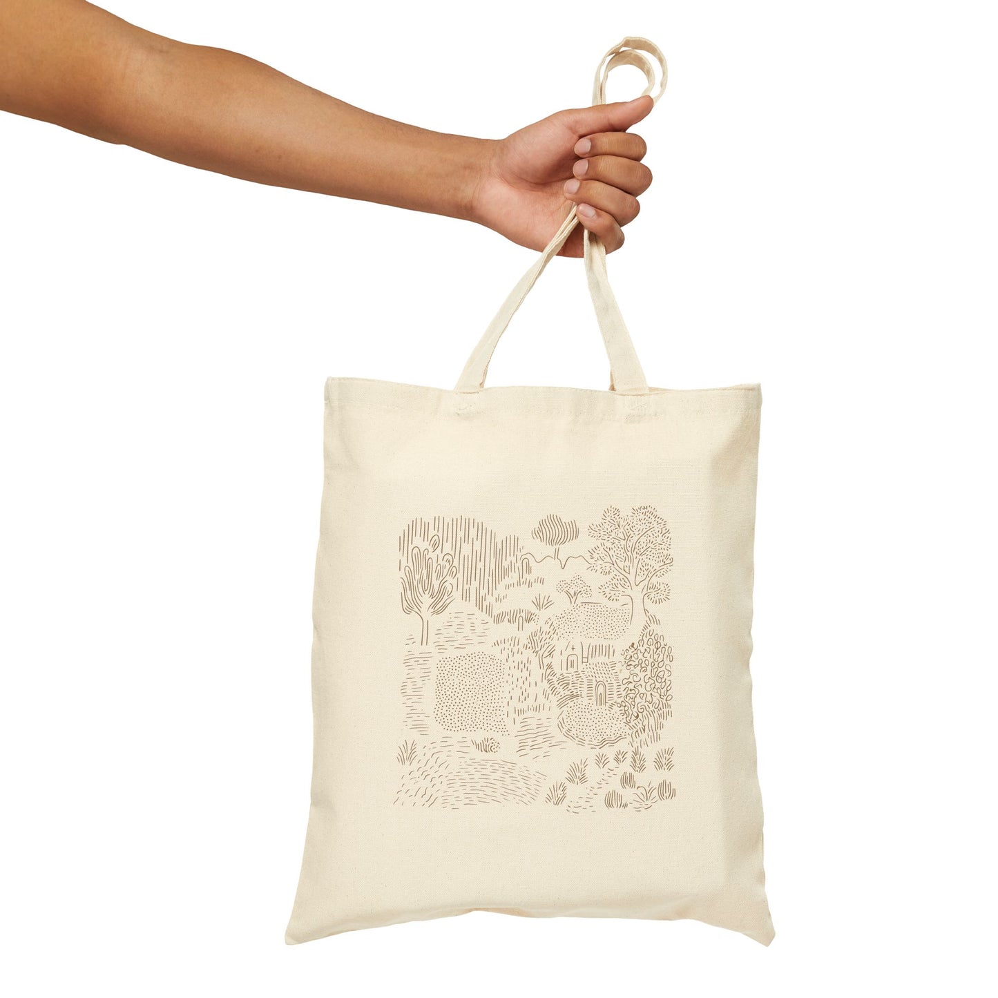 Eco-Friendly Cotton Canvas Tote Bag - Versatile Shopping, Beach Trips, or Gift, Reusable Grocery Bag, Sustainable Style