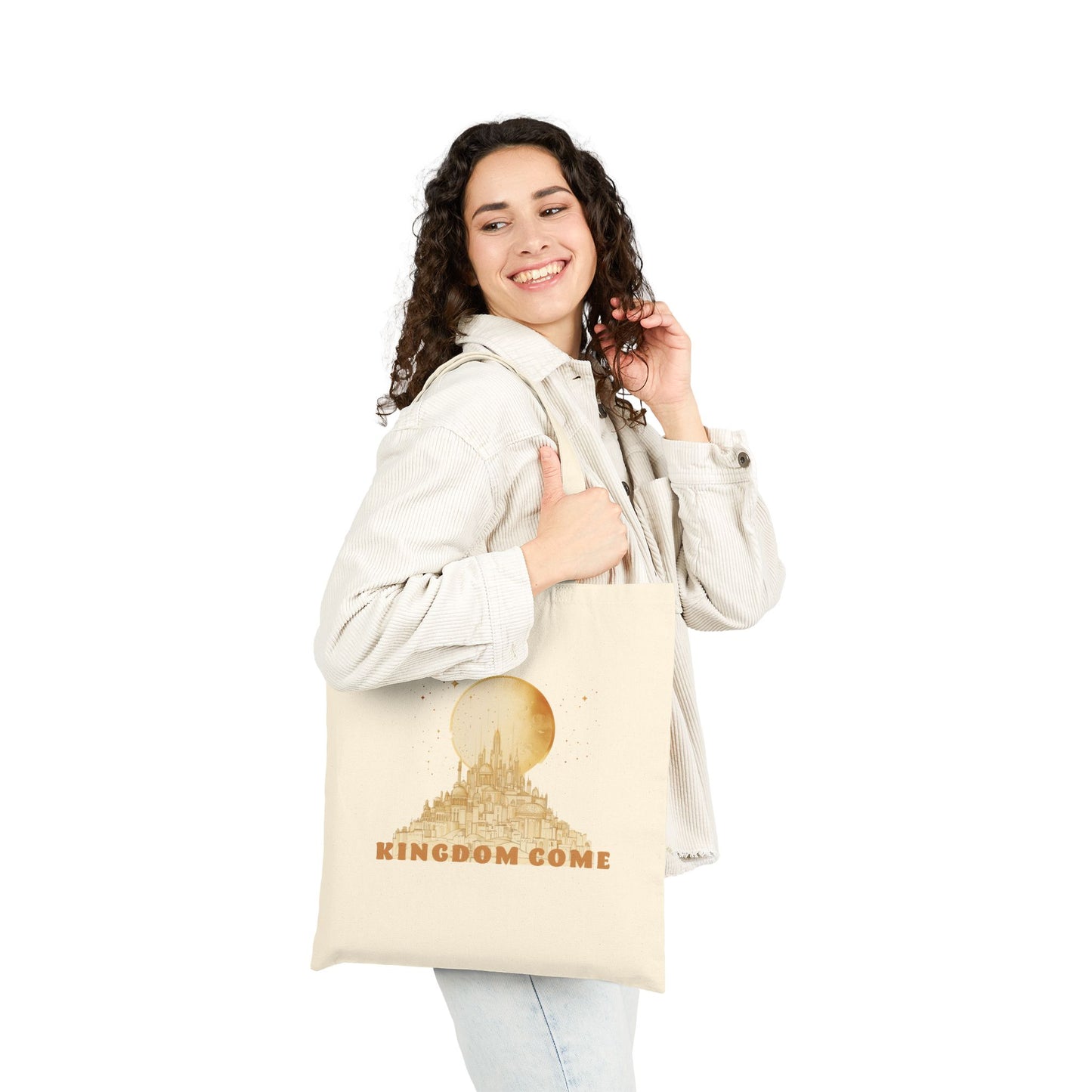 Kingdom Come Cotton Canvas Tote Bag