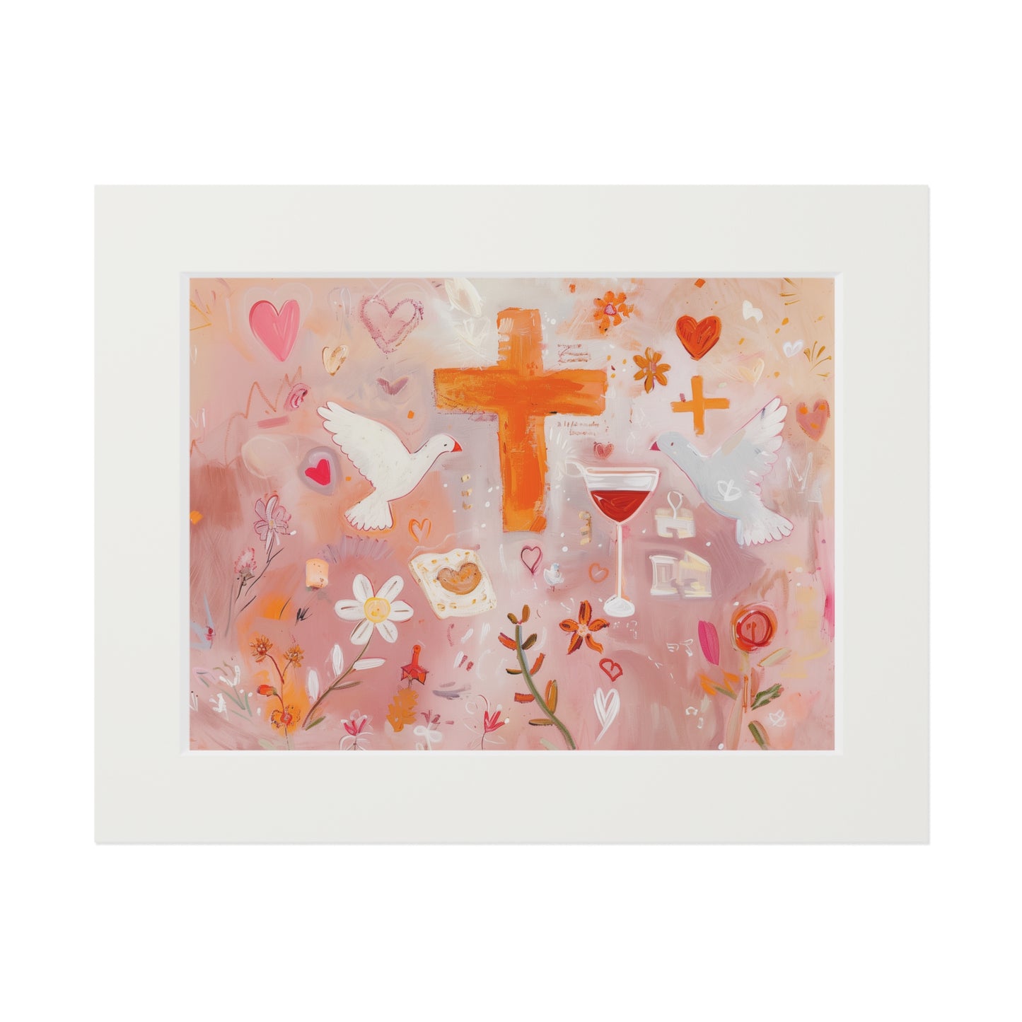 HOLY Fine Art Print (Passepartout Paper Frame)