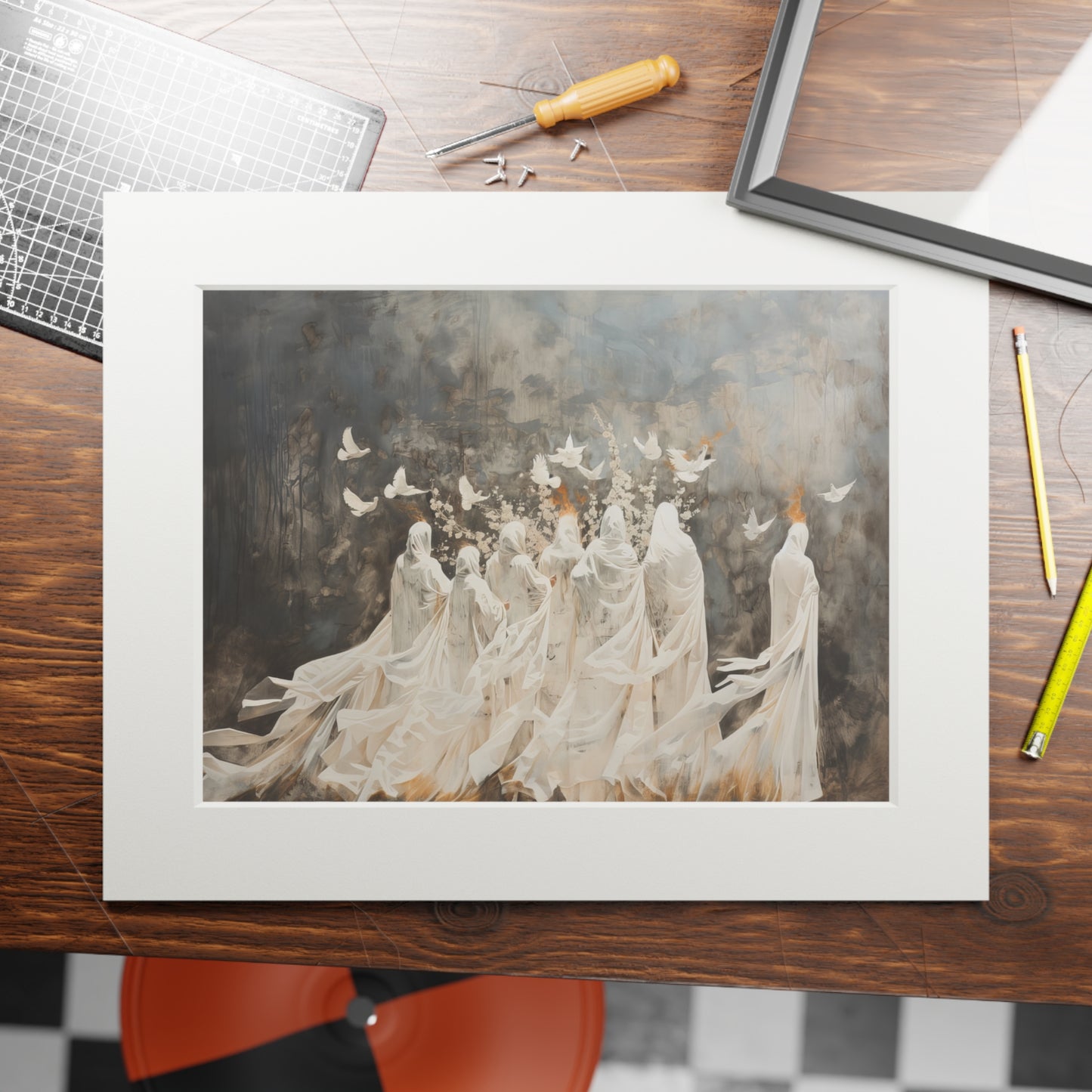 Fine Art Prints (Passepartout Paper Frame)