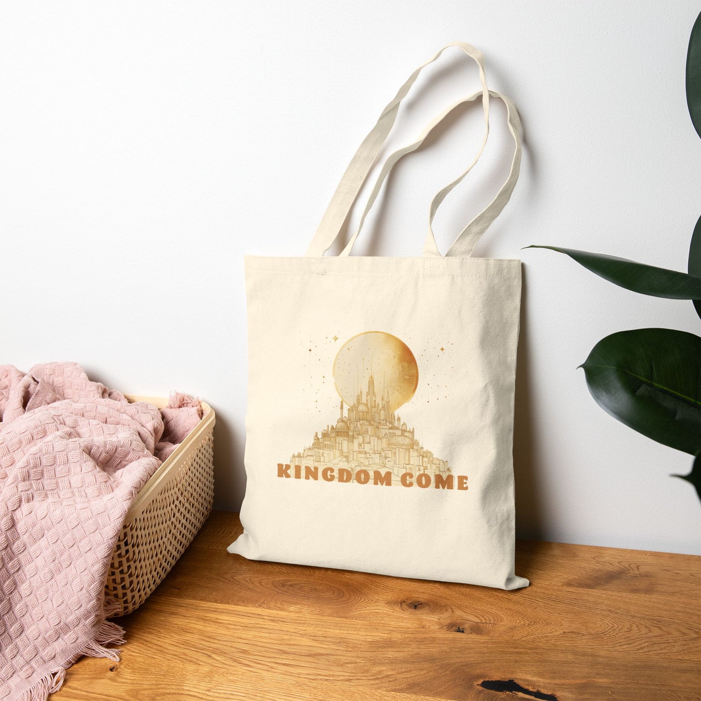 Kingdom Come Cotton Canvas Tote Bag