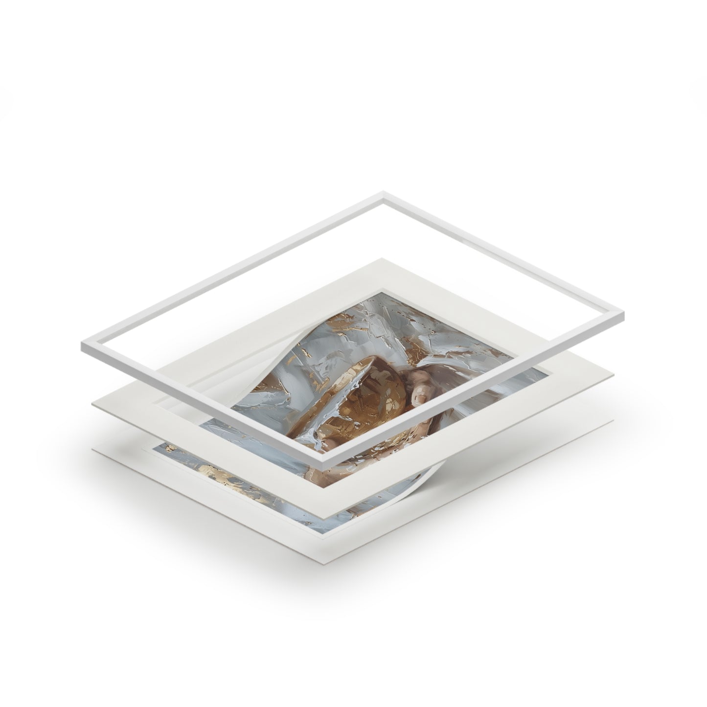 CUP OF LIFE Fine Art Print (Passepartout Paper Frame)