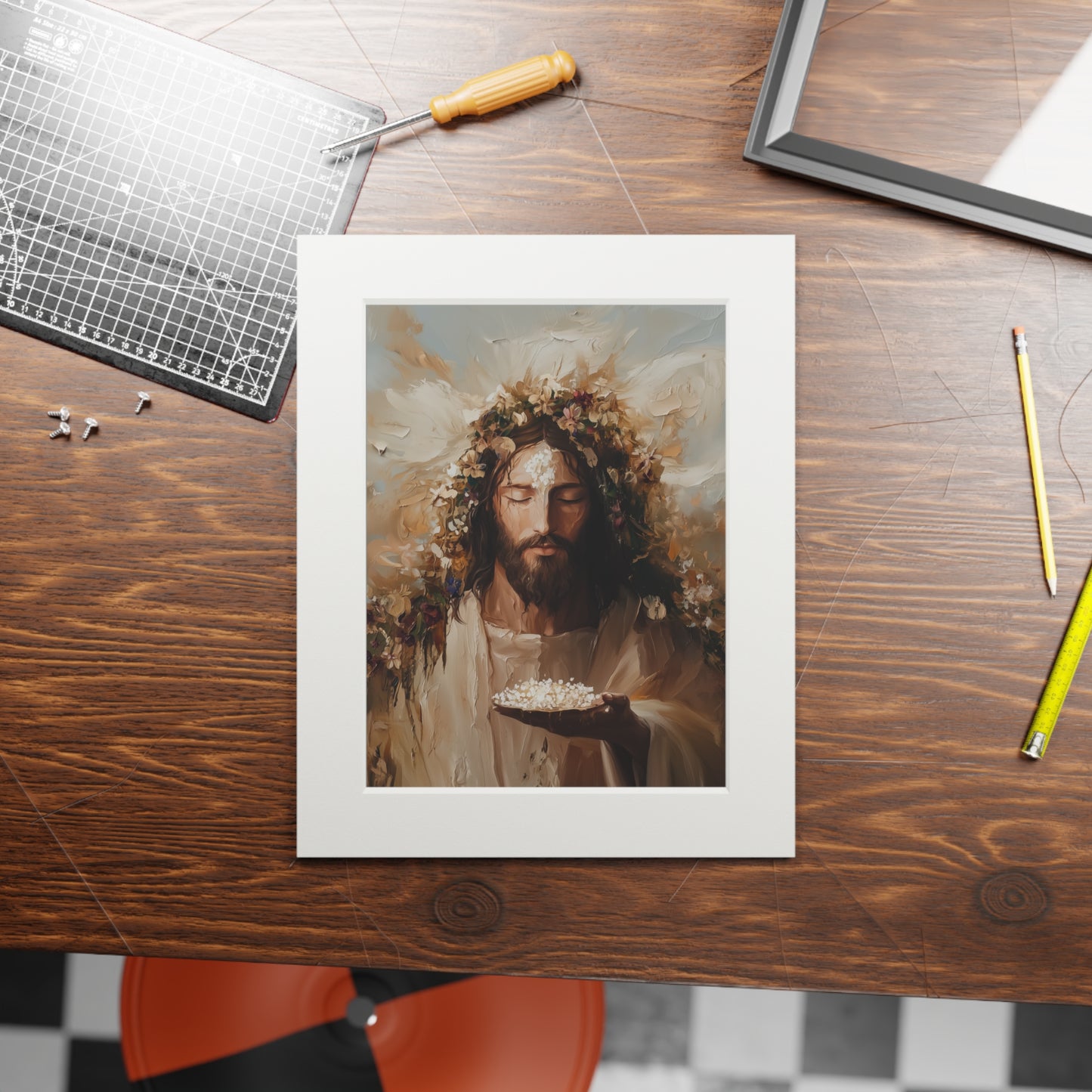 Manna (Passepartout Paper Frame)