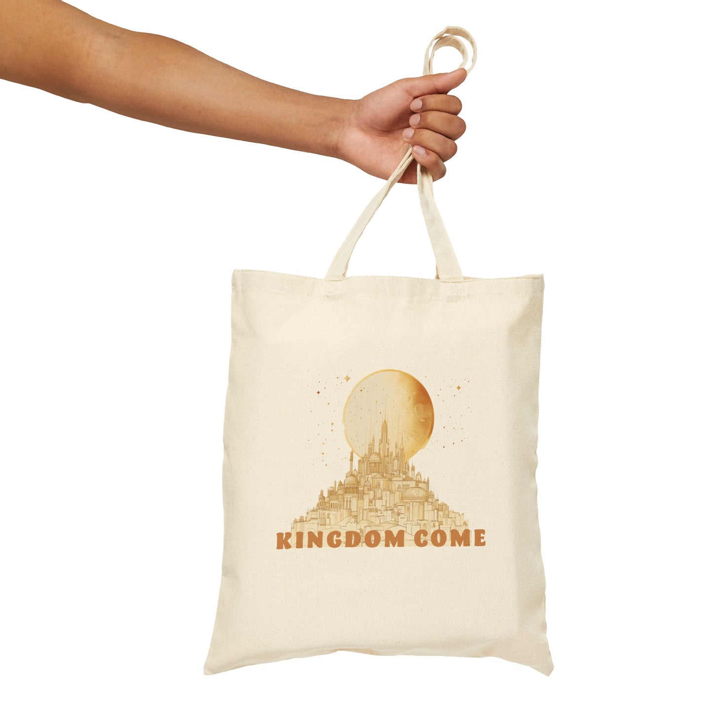 Kingdom Come Cotton Canvas Tote Bag