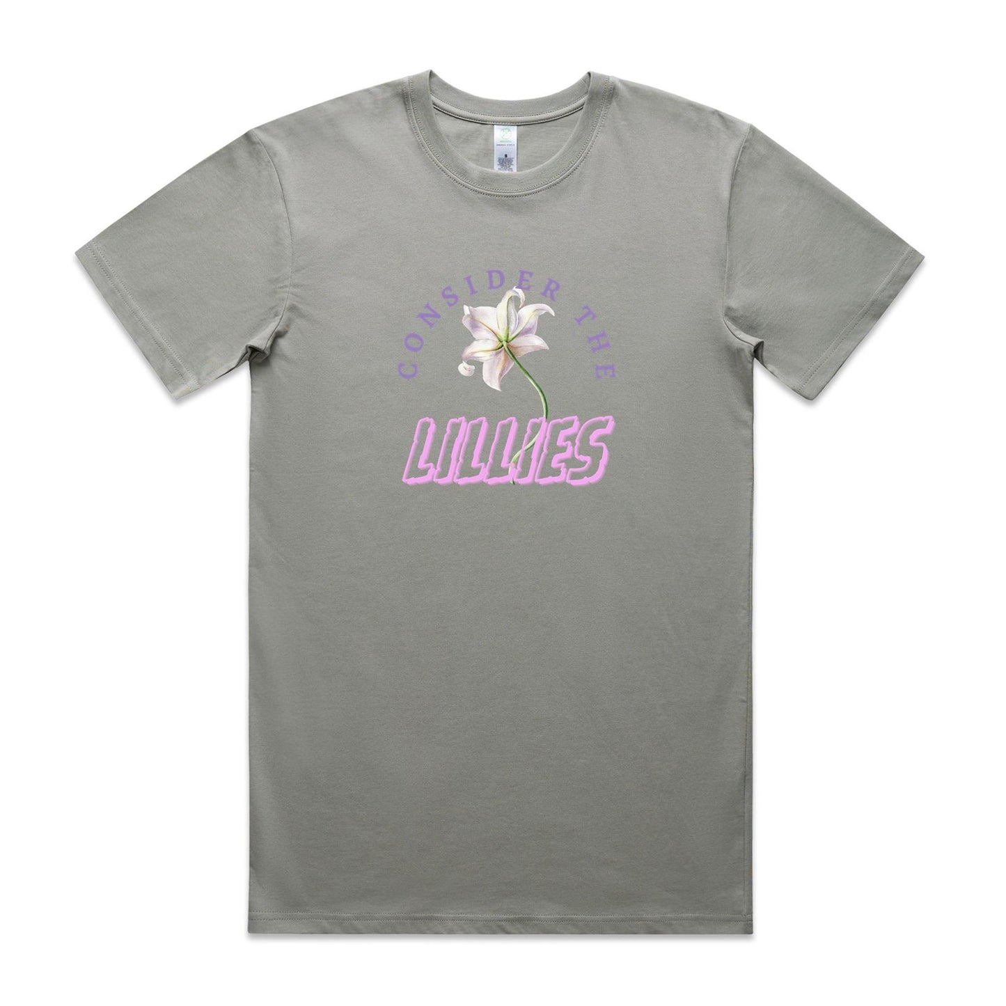 CONSIDER THE LILLIES (AS Colour Staple Organic Tee)
