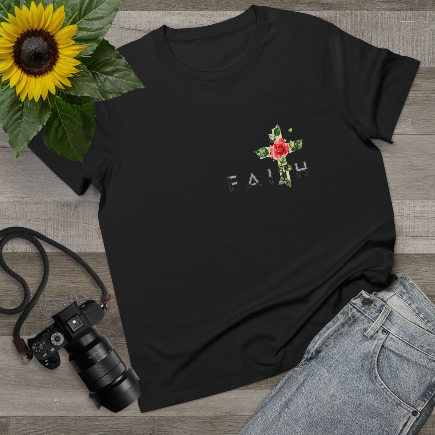 FAITH Women’s Maple Tee