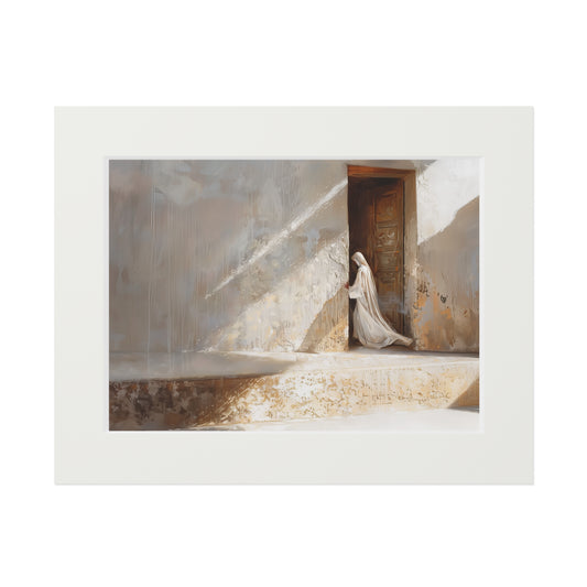 OPEN DOORWAYS Fine Art Print (Passepartout Paper Frame)