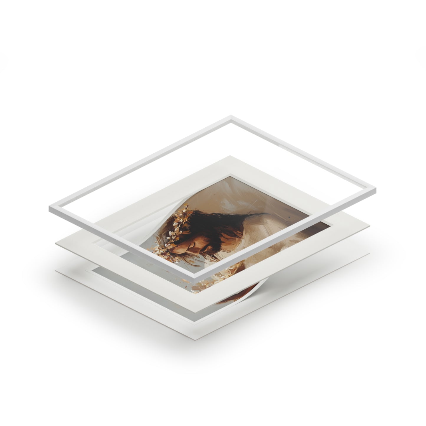 BREAD OF LIFE Fine Art Prints (Passepartout Paper Frame)