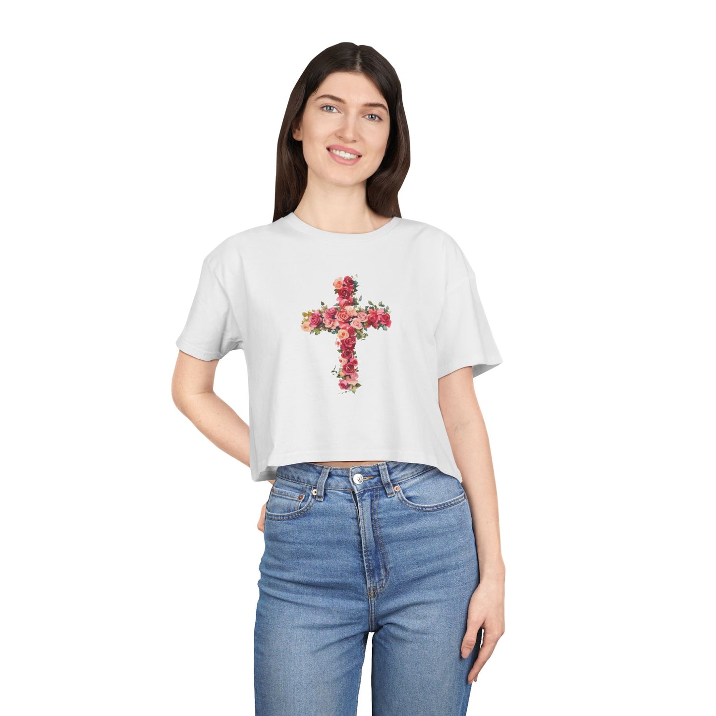 BEAUTY FROM ASHES Crop Tee