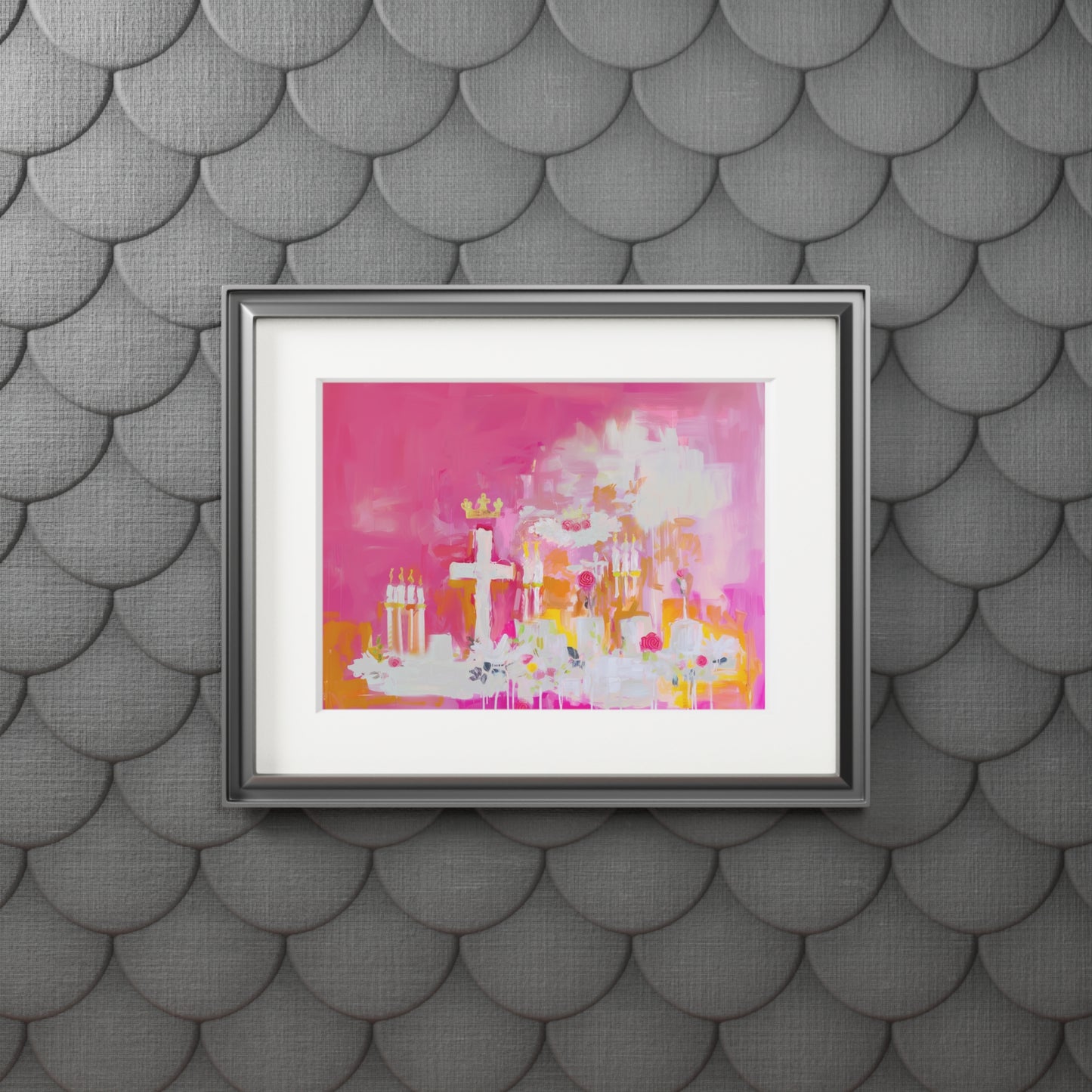HOLY ALTAR Fine Art Prints (Passepartout Paper Frame)