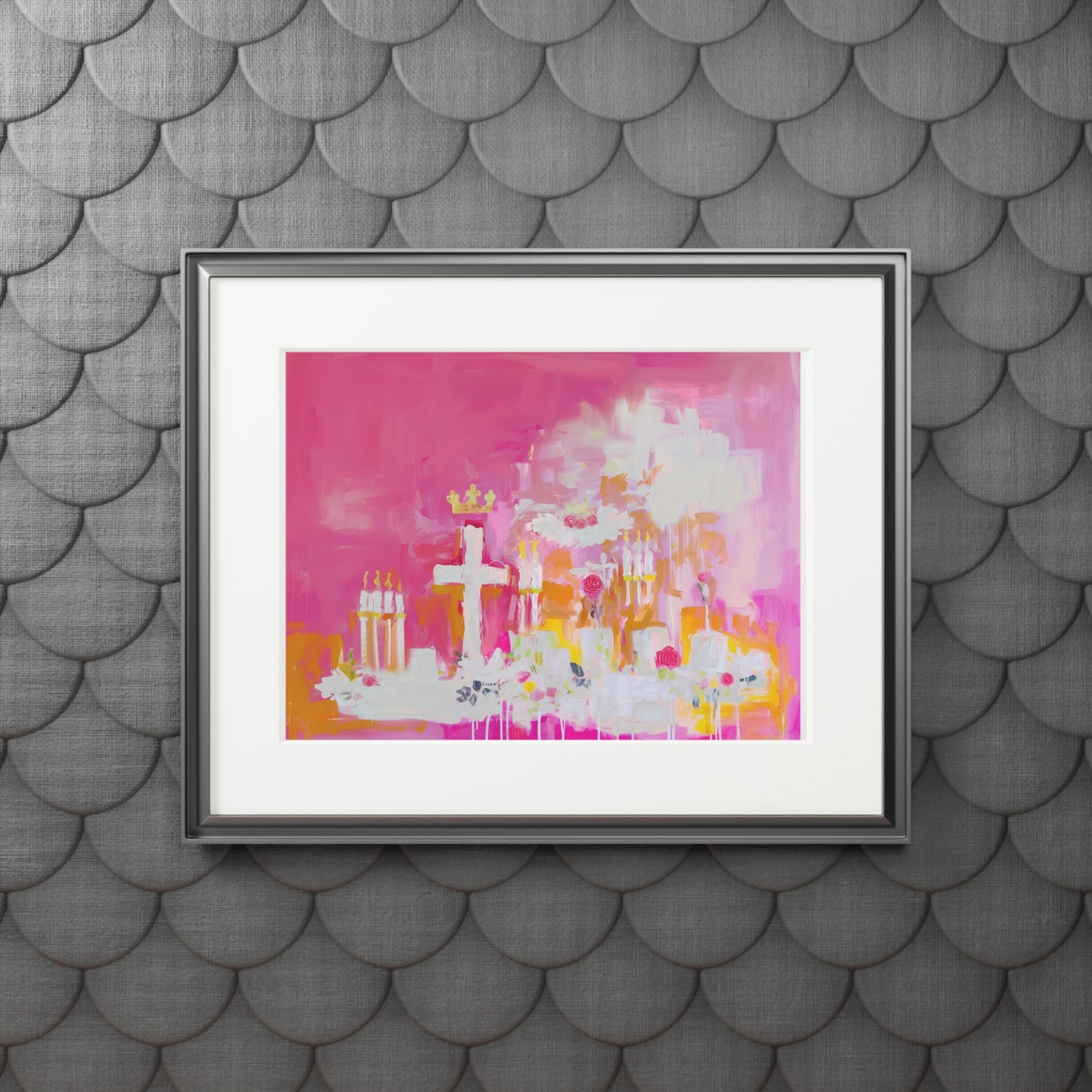 HOLY ALTAR Fine Art Prints (Passepartout Paper Frame)