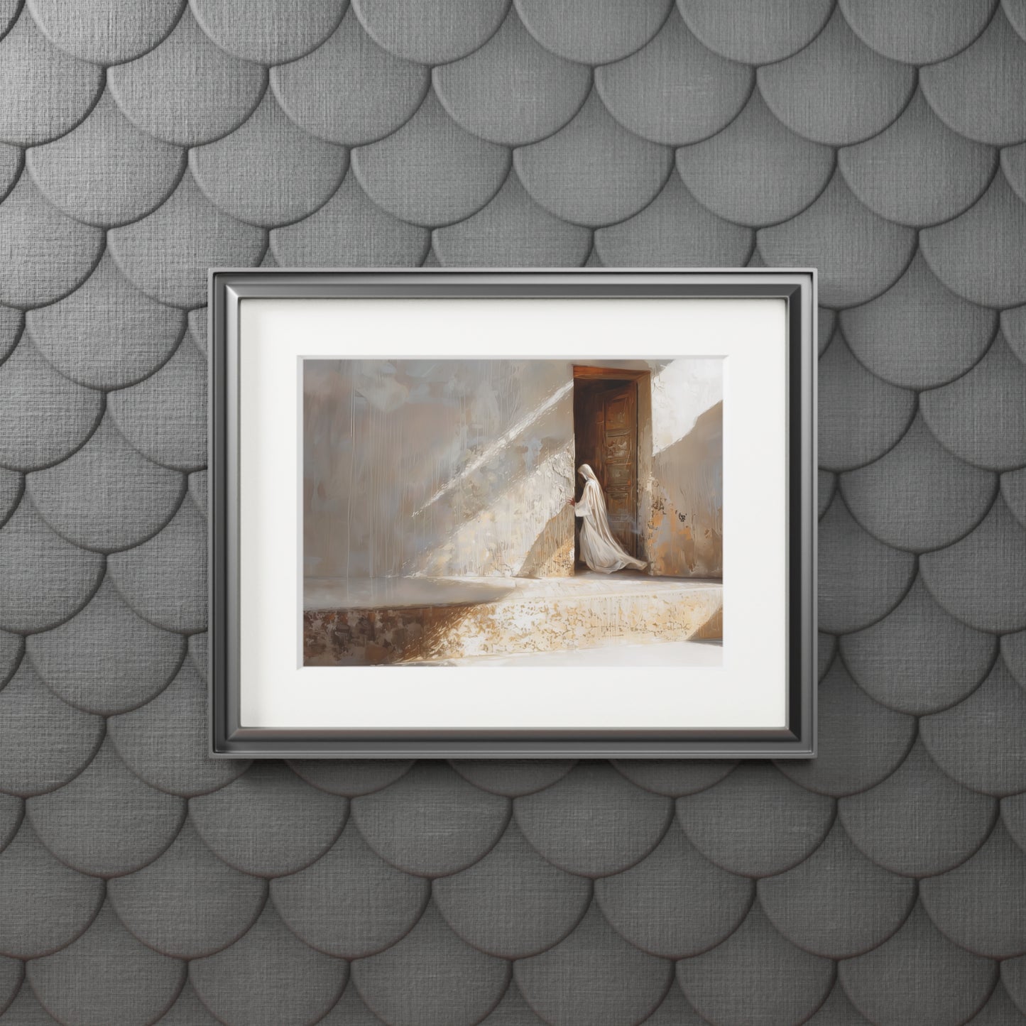 OPEN DOORWAYS Fine Art Print (Passepartout Paper Frame)