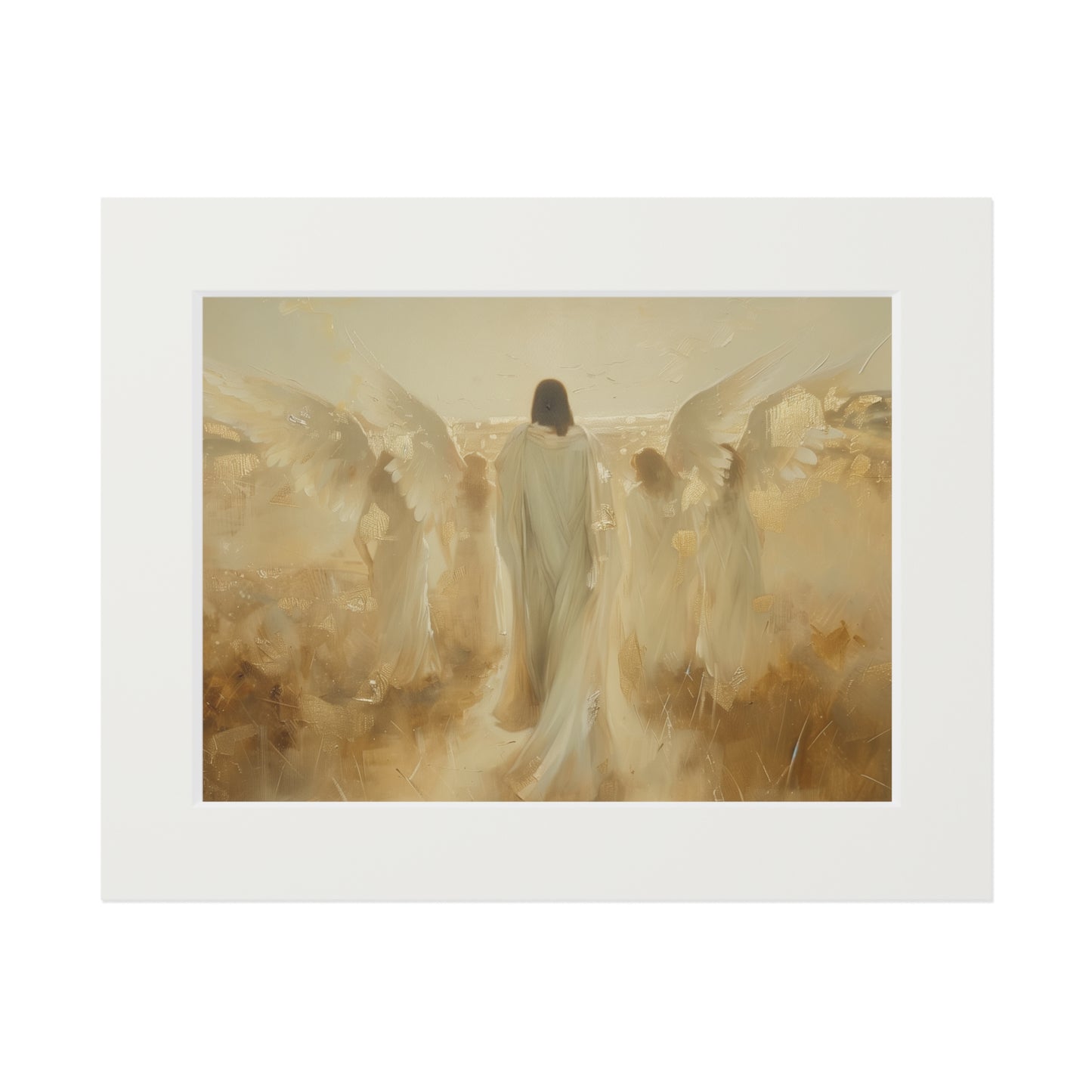 ANGELS IN THE DESERT Fine Art Prints (Passepartout Paper Frame)