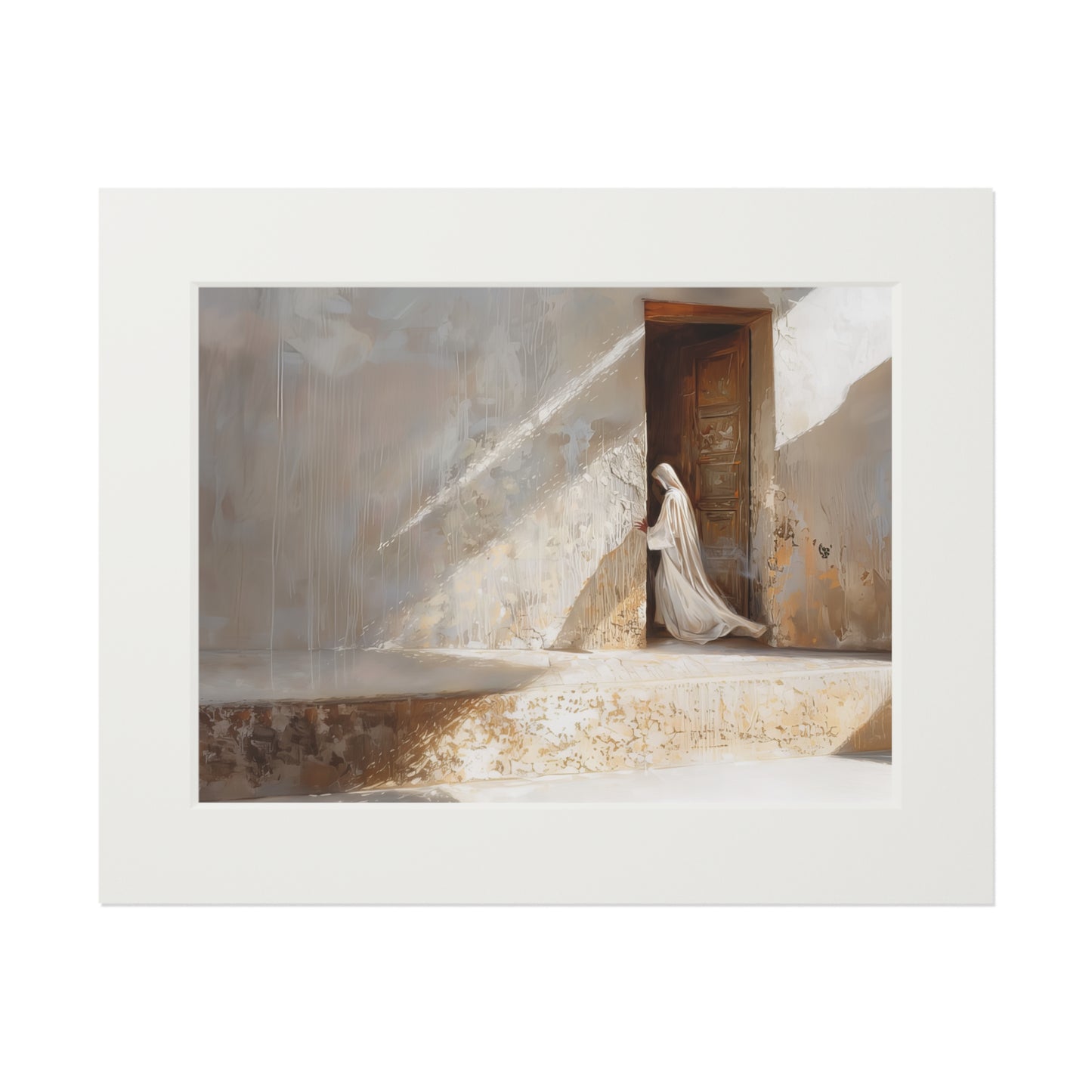 OPEN DOORWAYS Fine Art Print (Passepartout Paper Frame)