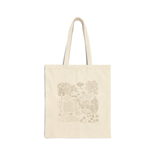 Eco-Friendly Cotton Canvas Tote Bag - Versatile Shopping, Beach Trips, or Gift, Reusable Grocery Bag, Sustainable Style