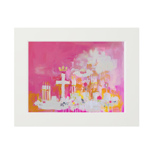 HOLY ALTAR Fine Art Prints (Passepartout Paper Frame)