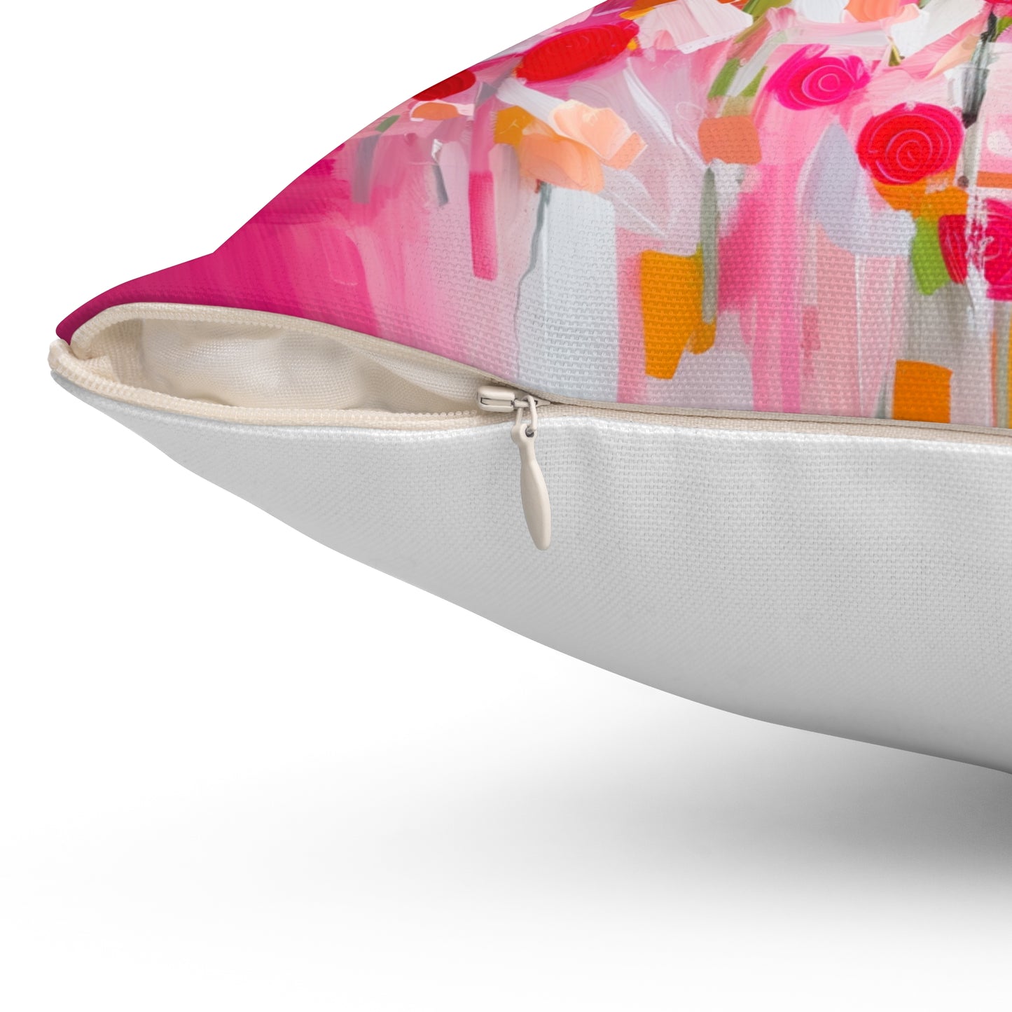 Spun Polyester Square Pillow