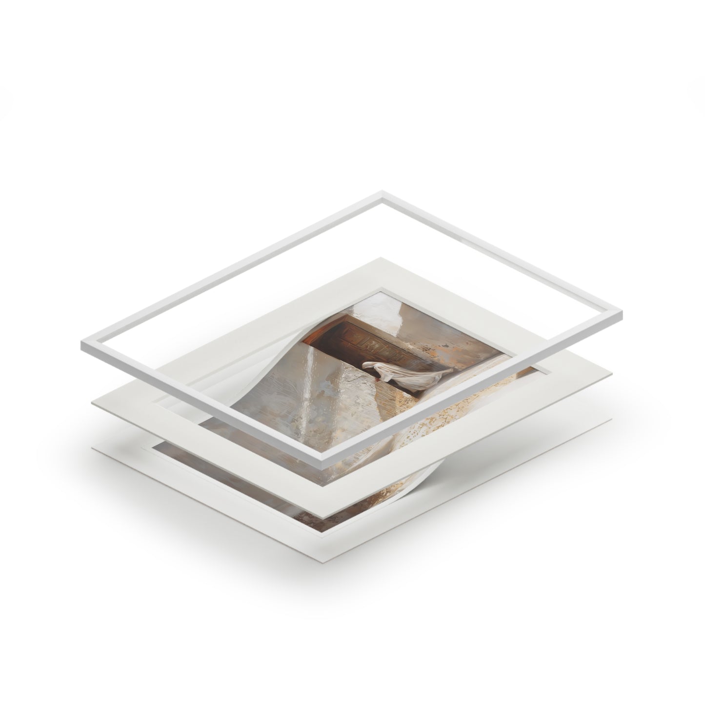 OPEN DOORWAYS Fine Art Print (Passepartout Paper Frame)