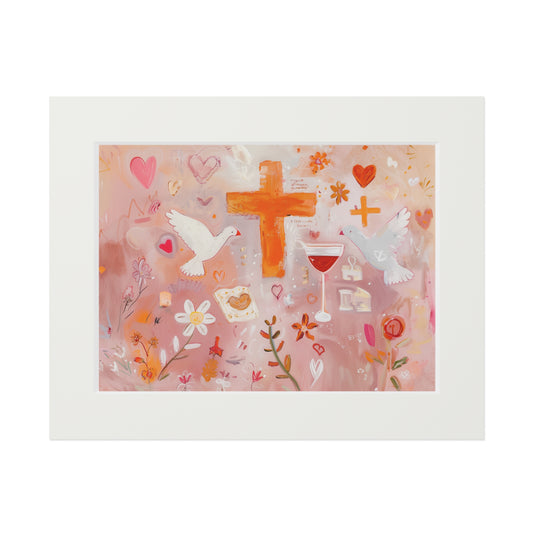 HOLY Fine Art Print (Passepartout Paper Frame)