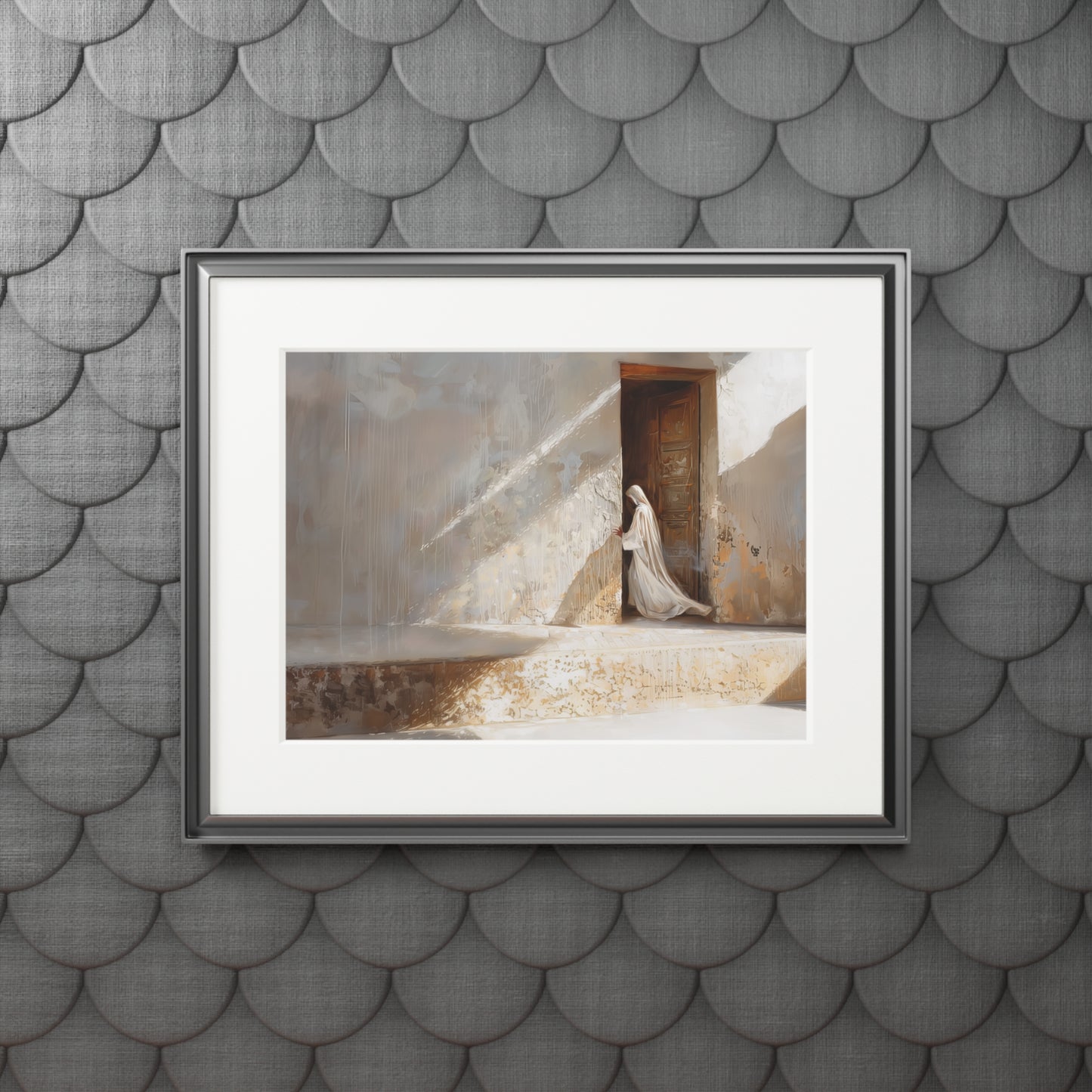 OPEN DOORWAYS Fine Art Print (Passepartout Paper Frame)